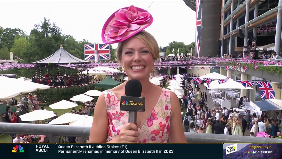 Dylan Dreyer was NOT going to miss Royal Ascot, even if it meant flying over 4,000 MILES! 😲 @TODAYShow