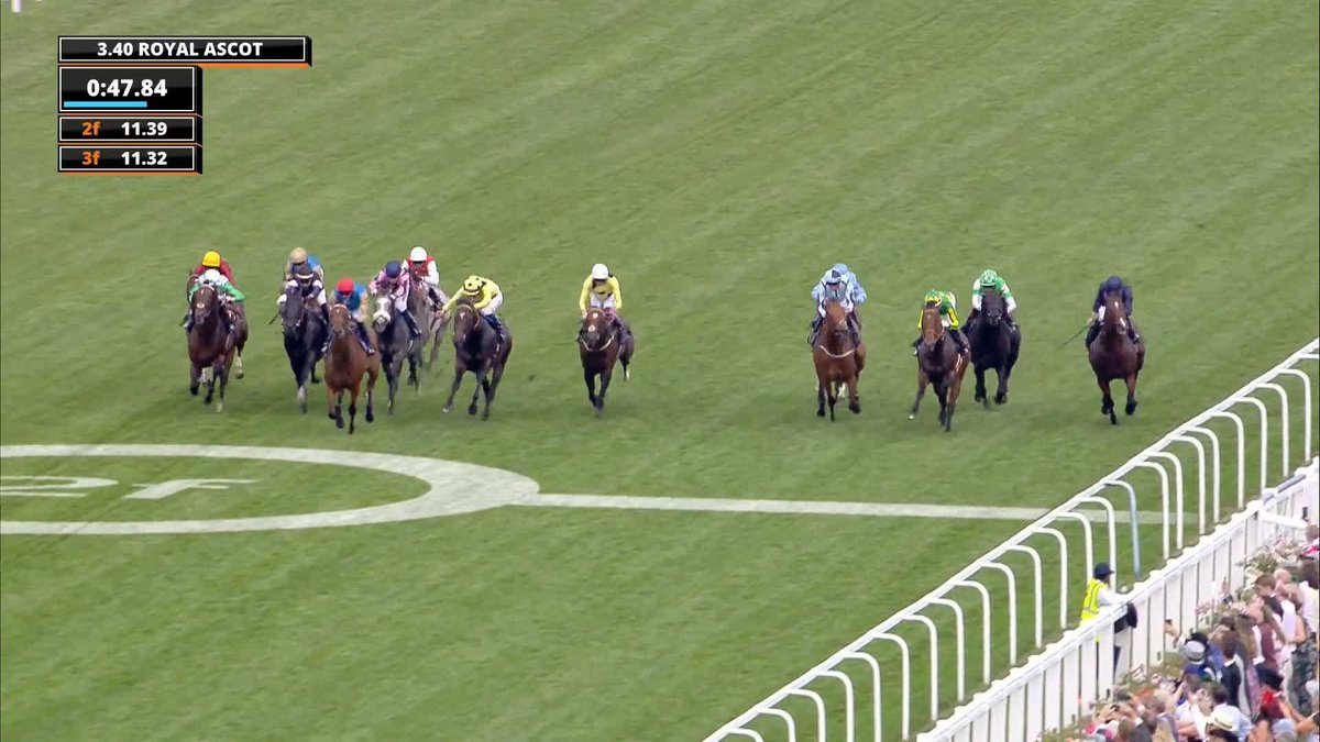 Lazzat DENIES Satono Reve ❌ Wathnan take their FIFTH #RoyalAscot winner this week, this time in the Queen Elizabeth II Jubilee Stakes 🏆