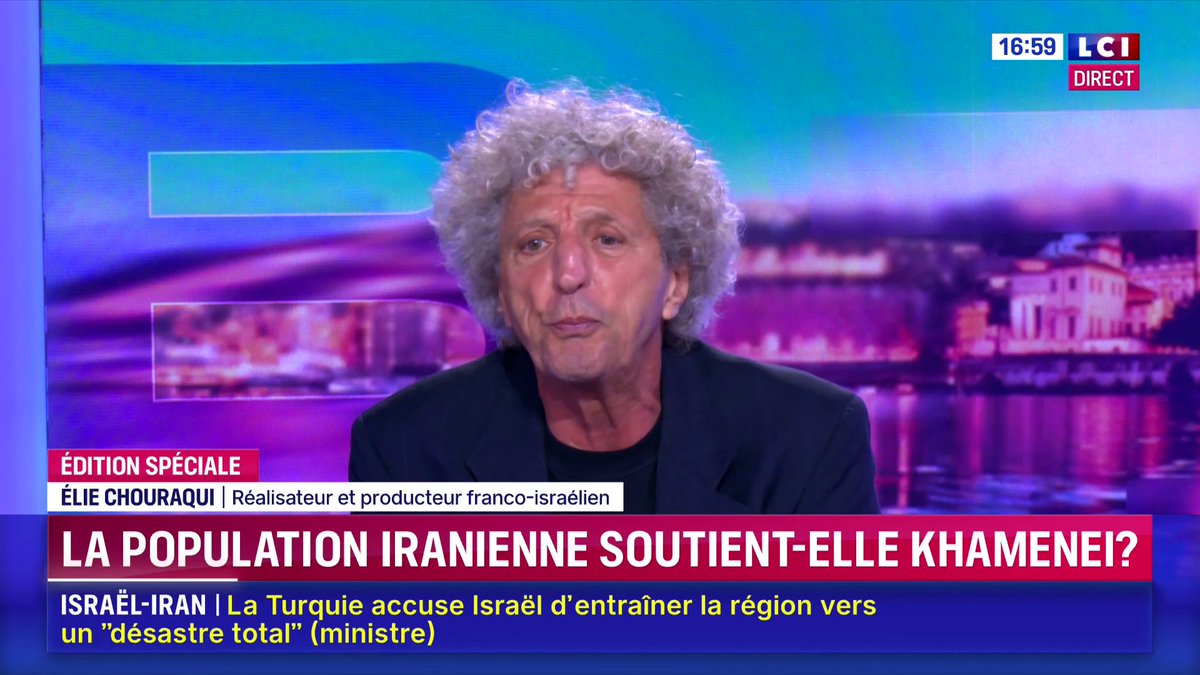 Élie Chouraqui : « C’est très grave aujourd’hui de ne pas comprendre ce qu’Israël est en train de faire pour les Iraniens » ▶️ Eric Brunet