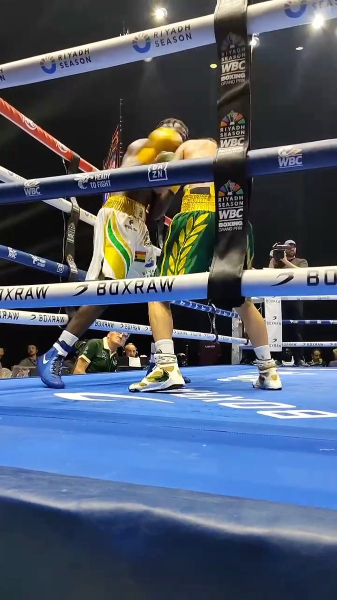 Heavy hands getting thrown at the WBC Boxing Grand Prix today in Riyadh 🔥