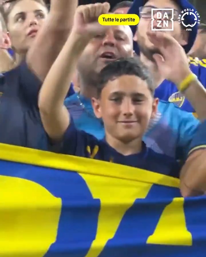 El papá vendió la moto y él la Play para ir a la final de Libertadores 2023. Y ahí está también en Miami para apoyar a Boca. Esto es aguante.