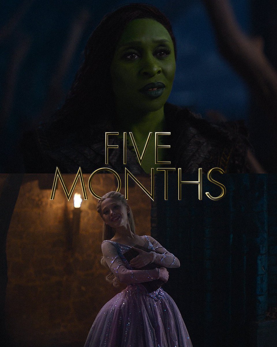 But only one that mattered. Five Months until Wicked: For Good is in theaters.