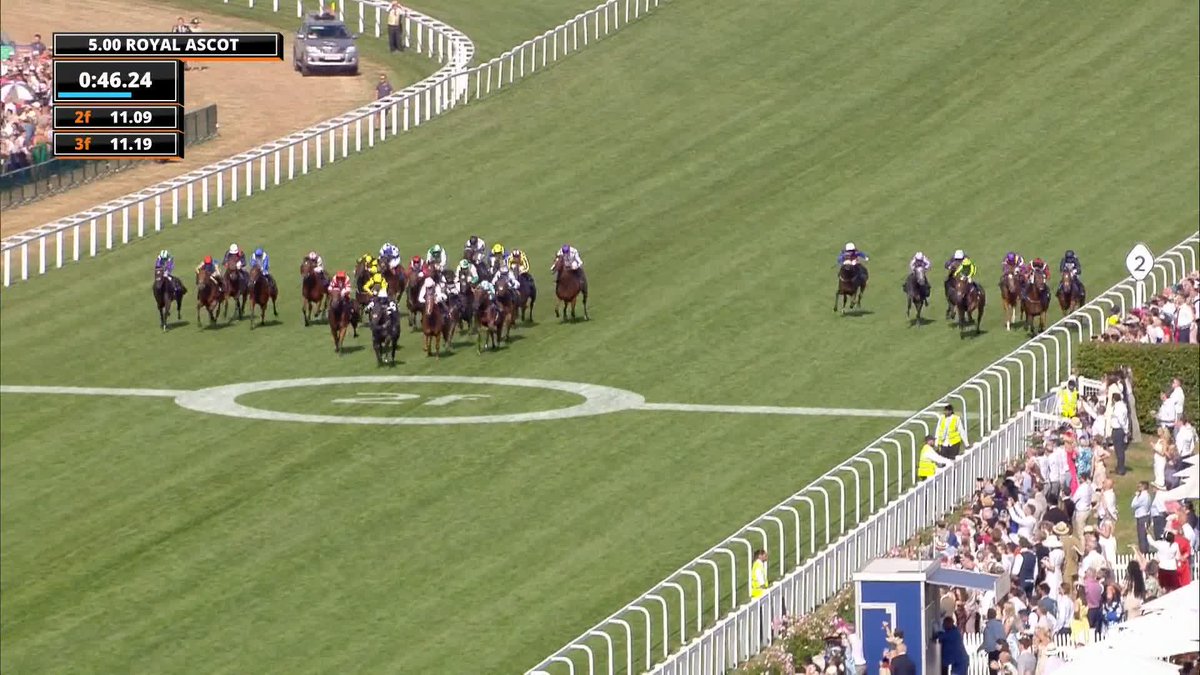 28-1 winner 👏 Get It couldn't be caught in the #RoyalAscot Wokingham Stakes 🏆