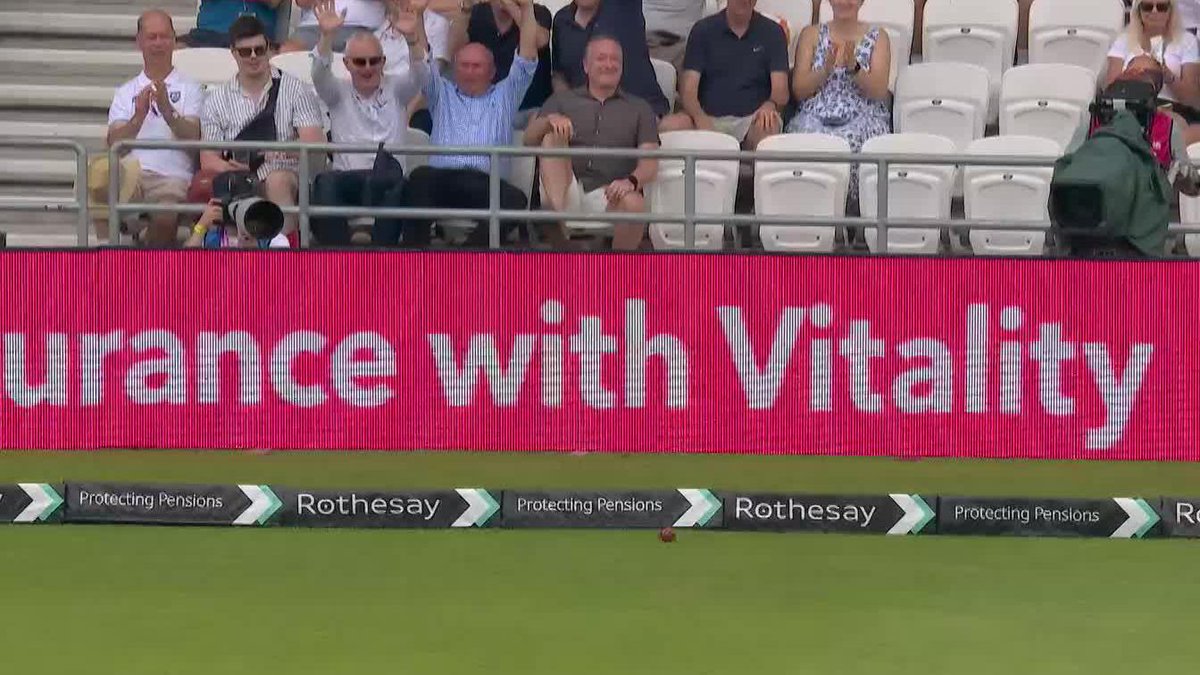 A perfectly placed late cut brings Ollie Pope his 50 😅 🤝 IG