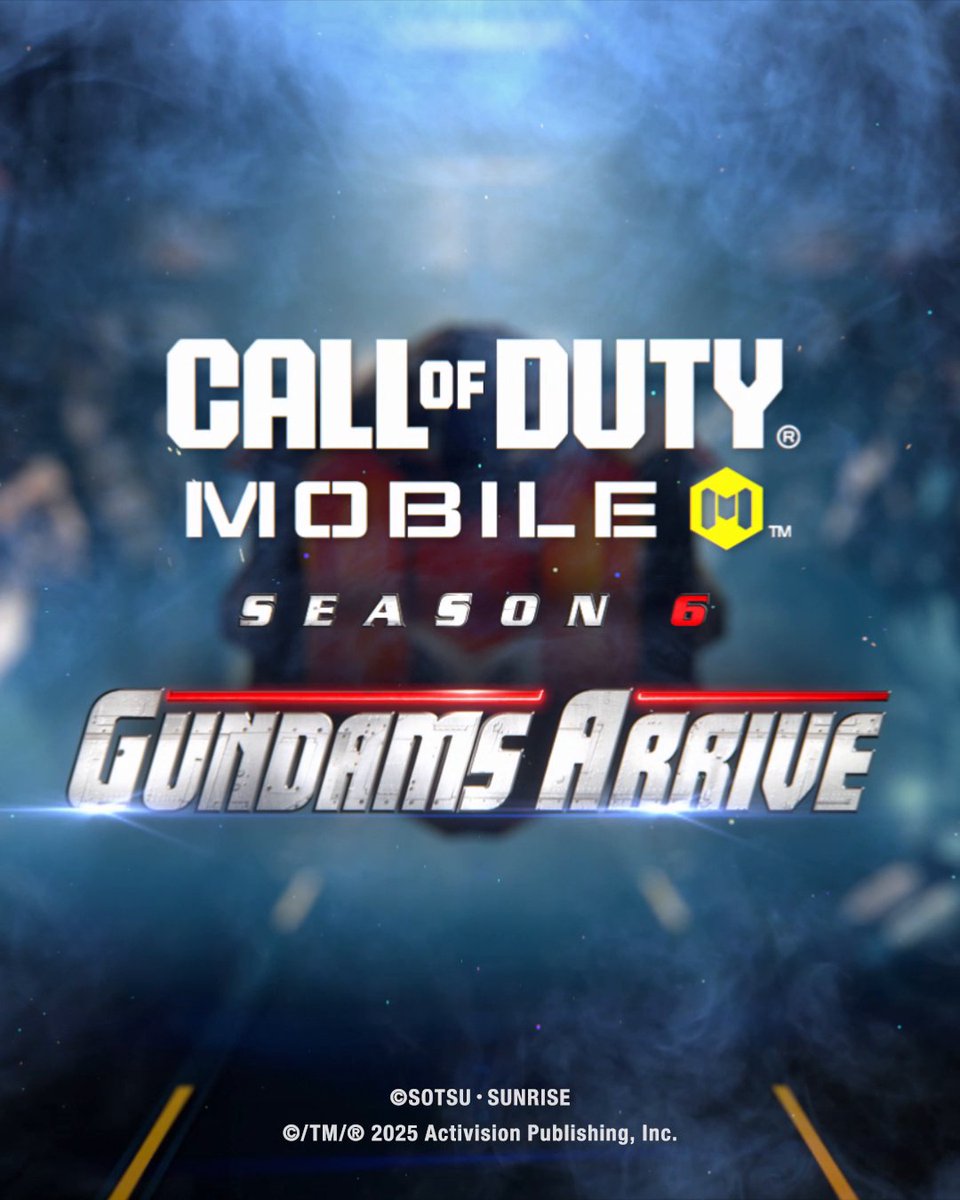 Season 6: Gundams Arrive goes live on July 2nd at 5 PM PT💫 GUNDAM NA Official Bandai Namco US