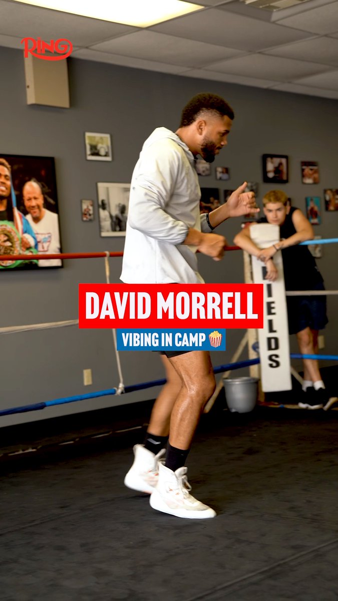 David Morrell might have the smoothest shadowboxing in the sport 🕺 Ring III live on DAZN l July 12th in New York 🥊 🎟️Get your tickets now: