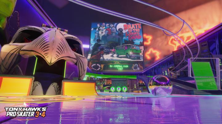 Pinball: Park Flythrough | Tony Hawk's Pro Skater 3 + 4 Happy Go Skate Day! Drop in to a pinball machine, and bring new high scores to your next shred sesh.