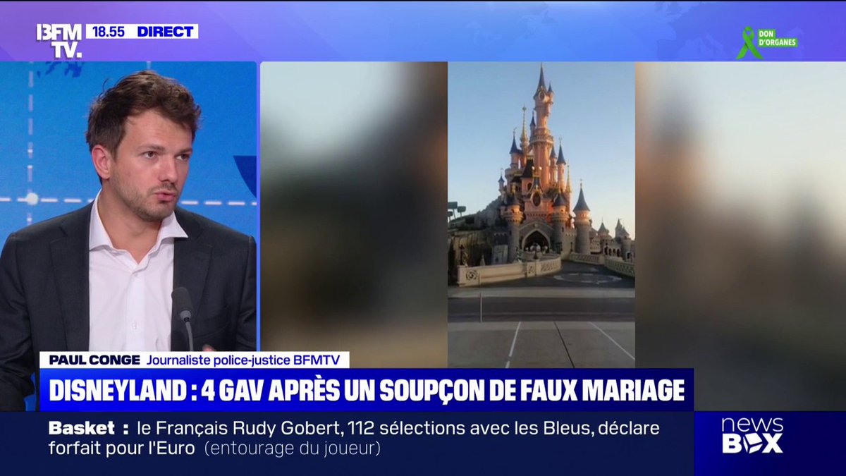 Disneyland: 4 personnes placées en garde à vue pour soupçon de faux mariage avec une fillette de 9 ans