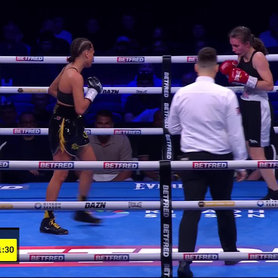 BLISTERING start from Tiah-Mai Ayton 🔥 #YafaiRodriguez | Live NOW on DAZN