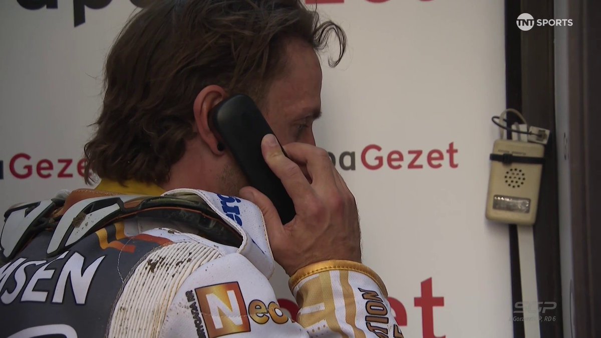 Thomsen's ref call 📞 Thomsen making his thoughts known after the heat 12 incident that saw him excluded ❌ #GorzowSGP🇵🇱 #SGP