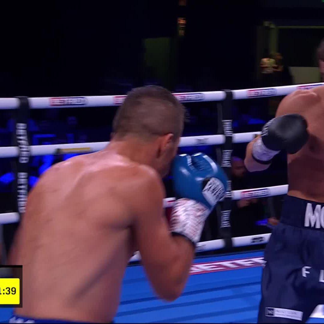 McGrail and Baluta exchanging already 💥 #YafaiRodriguez | Live NOW on DAZN