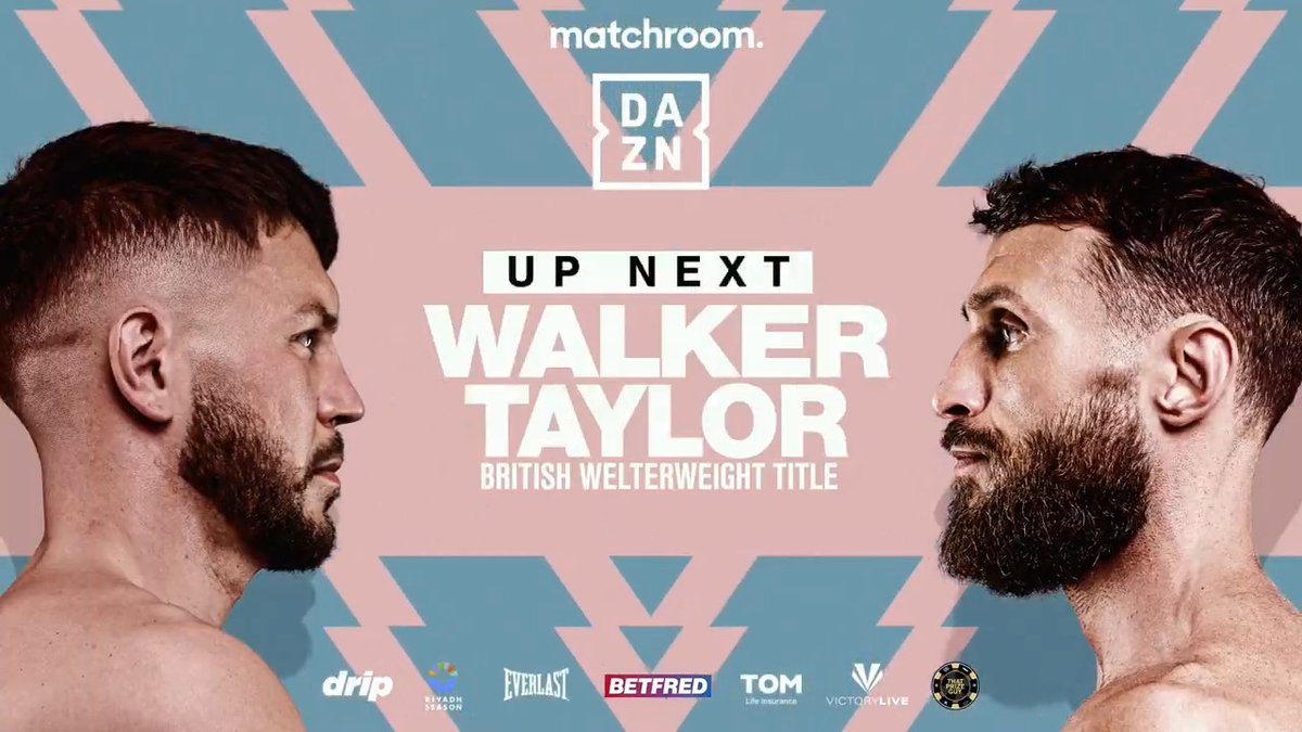The Wolf Conah ‘the wolf’ walker makes the first defence of his British Welterweight Title against mandatory challenger LiamTaylor over 12 rounds next! 🇬🇧👑 #WalkerTaylor | DAZN Boxing | #YafaiRodriguez