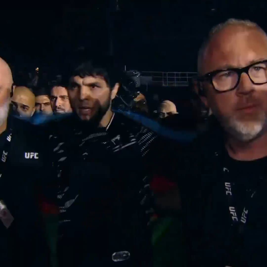ムサエフ入場!母国でのUFCデビュー戦へ! #UFCBaku