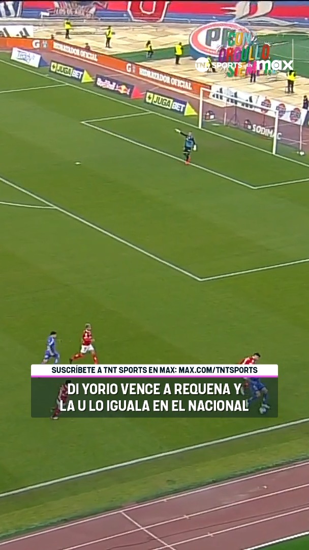⚽🔵🔴 Hasta que vencieron a Requena #LaU llega a la igualdad ante Deportes Iquique con el tanto furioso de Lucas Di Yorio, en este #MatchdaySábado, tras una conexión con Nicolás Fernández. Disfruta de los partidos de la #LigaDePrimera 2025 por #TNTSportsenMax 📲💻 Link en la BIO 📍