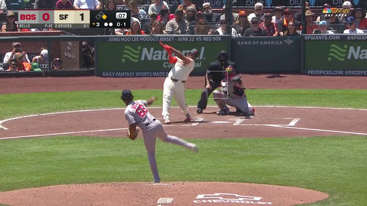 🚨 RAFAEL DEVERS LAUNCHES HIS FIRST HOME RUN AS A GIANT