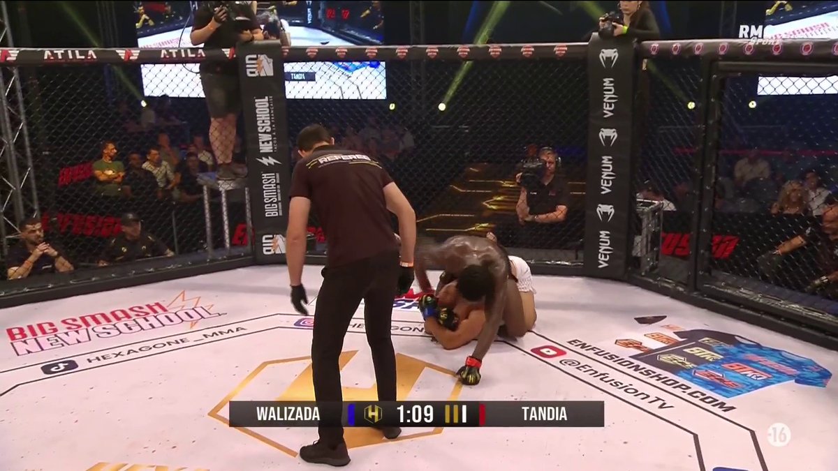 🇫🇷 Oualy Tandia s’impose par TKO au 2eme Round !