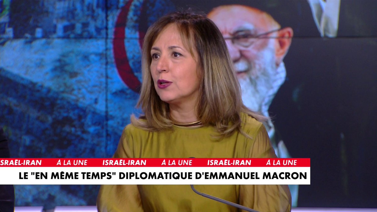 Mahnaz Shirali : «Il y a une grosse différence entre Israël et l'Iran. Israël ne tue pas sa propre population», dans #100%PolitiqueWE