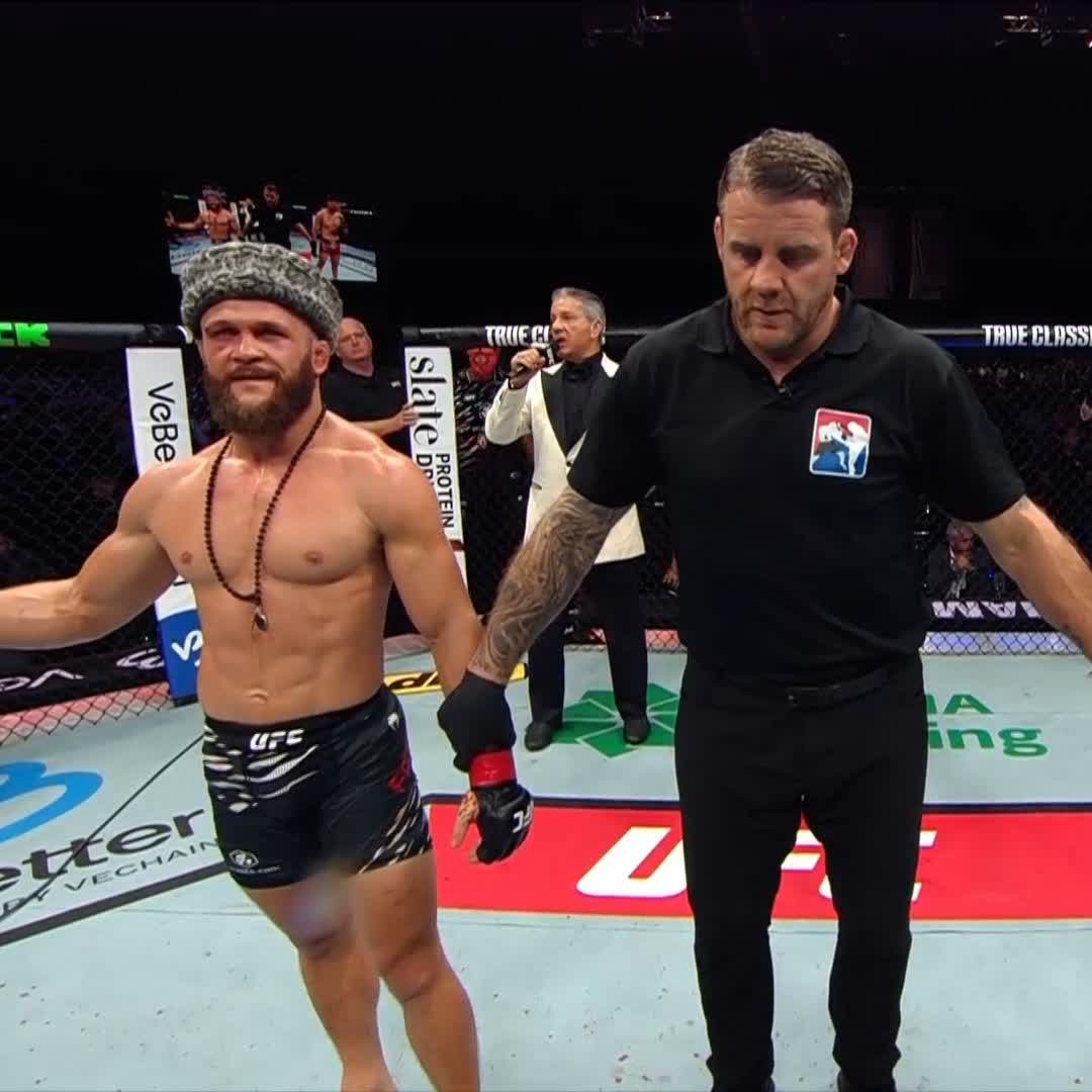 PUTTING ON FOR AZERBAIJAN 🇦🇿 Rafael “Ataman” Fiziev earns the UD victory in front of his fans! [ #UFCBaku | LIVE NOW on ABC News ]