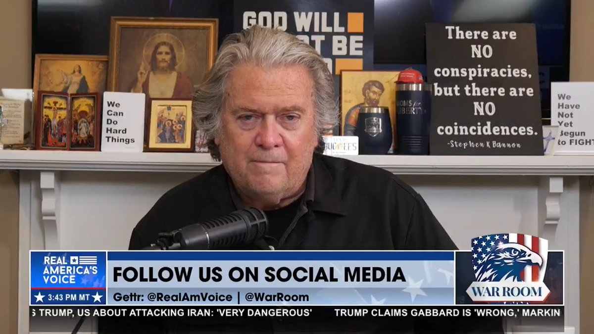 UNVERIFIED REPORTS OF KINETIC ACTIVITY AT FORDOW "I think the Israelis are excited about this...about actually taking this and getting it done themselves." - Bannon’s WarRoom
