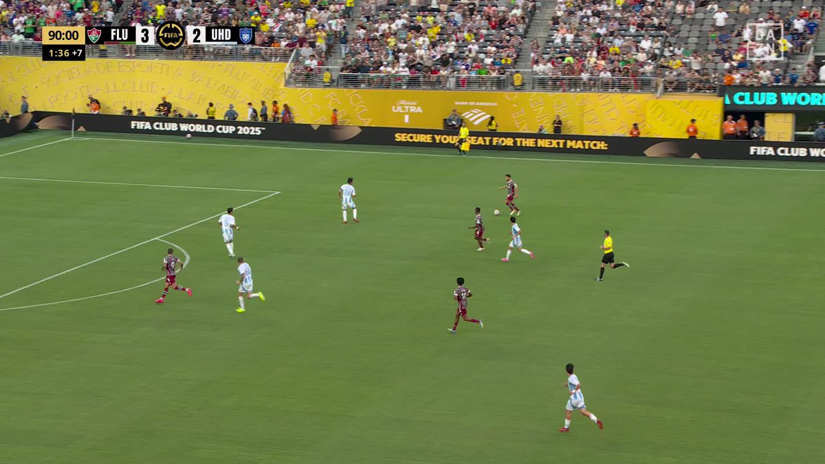 Fluminense mantém a invencibilidade dos brasileiros neste Mundial! 6 vitórias e 2 empates em 8 jogos.