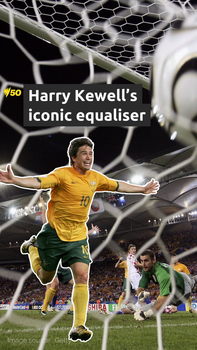 📆 On This Day in 2006… 👑 Harry Kewell’s iconic equaliser against Croatia sent the Subway Socceroos to the FIFA World Cup knockout stages for the first time!