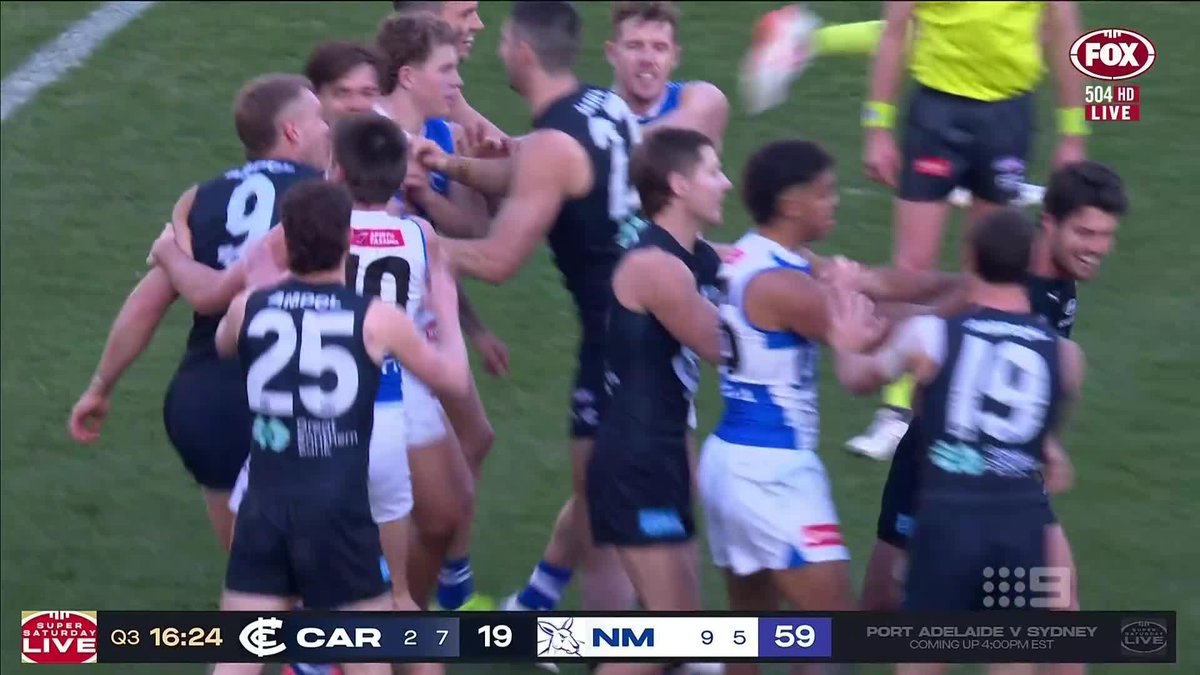 "They've set a standard and they can't go back from this." 😤 The panel praises North's 'tough' showing against the Blues. #9AFLSFS | Watch on Nine &amp; 9Now 🖥️