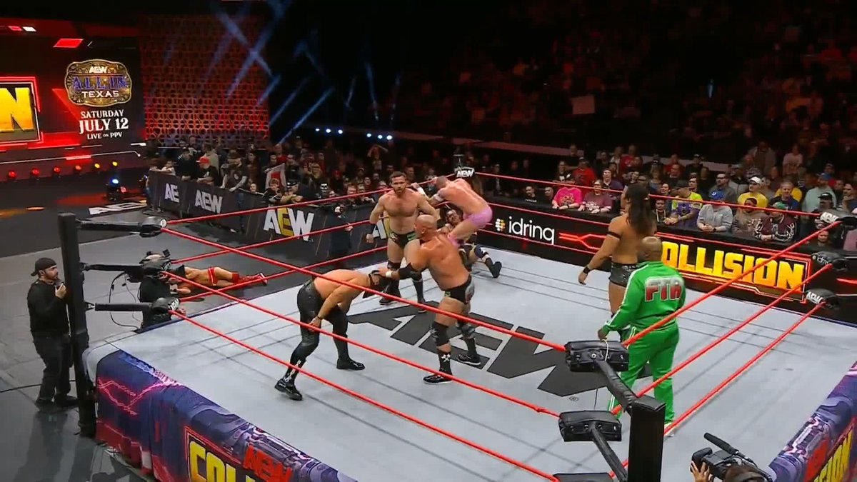 The Outrunners made the save for Bandido... RUNNING OFF THEIR FORMER FRIENDS FTR. R.I.P. FTRunners. Cash Wheeler was aghast. “We’ve done nothing wrong!” LMAO.