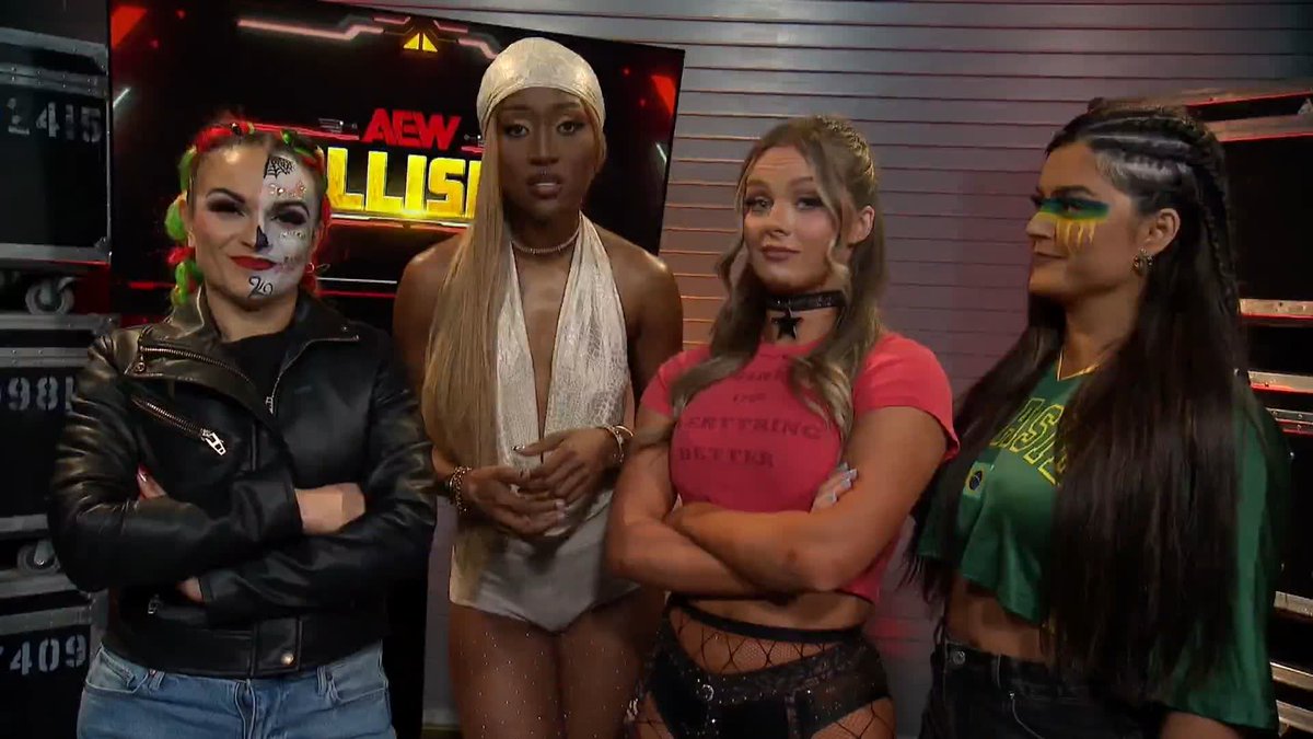 They all have a point to prove and a score to settle as we hear from the participants in the All-Star 8-Woman Tag! Watch #AEWCollision LIVE on TNT & MAX