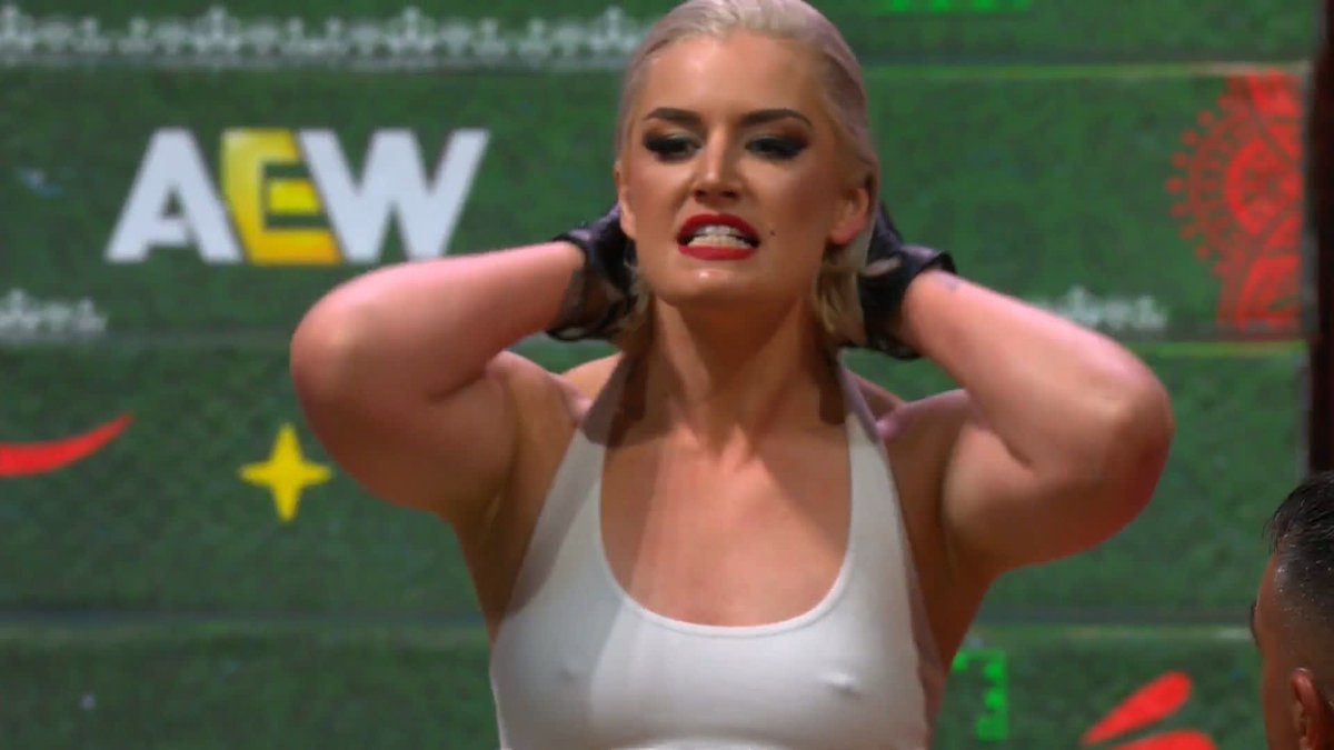 After taking out TBS Champion Mercedes Moné at #AEWGrandSlamMexico, we’ll hear from AEW Women’s World Champion “Timeless” Toni Storm! Watch #AEWCollision LIVE on TNT &amp; MAX