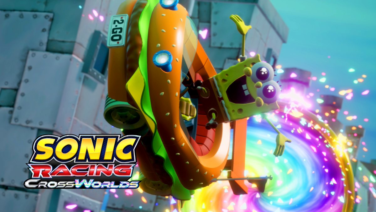 Rev up those fryers (and engines!) - SpongeBob SquarePants and Patrick Star are coming to Sonic Racing: CrossWorlds! Race through Bikini Bottom, visit the Krusty Krab, and tear up the ocean floor in the Patty Wagon. Pre-order Sonic Racing: CrossWorlds now: