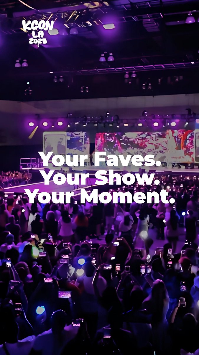 [#KCONLA2025] KCON ALL-IN-ONE 🌟 Your Faves. Your Show. Your Moment. Find out and enjoy fullest at KCON! ►► Only if you get your ticket 😉 🔗 - 📌 Ticket Info 🔗 🎟️ KCON EXPRESS / FAST PASS 🔗 - ✅ For more information about KCON, visit Mnet Plus APP and - KCON LA 2025 AUG 1-3 Arena, LA Convention Center Let's #KCON