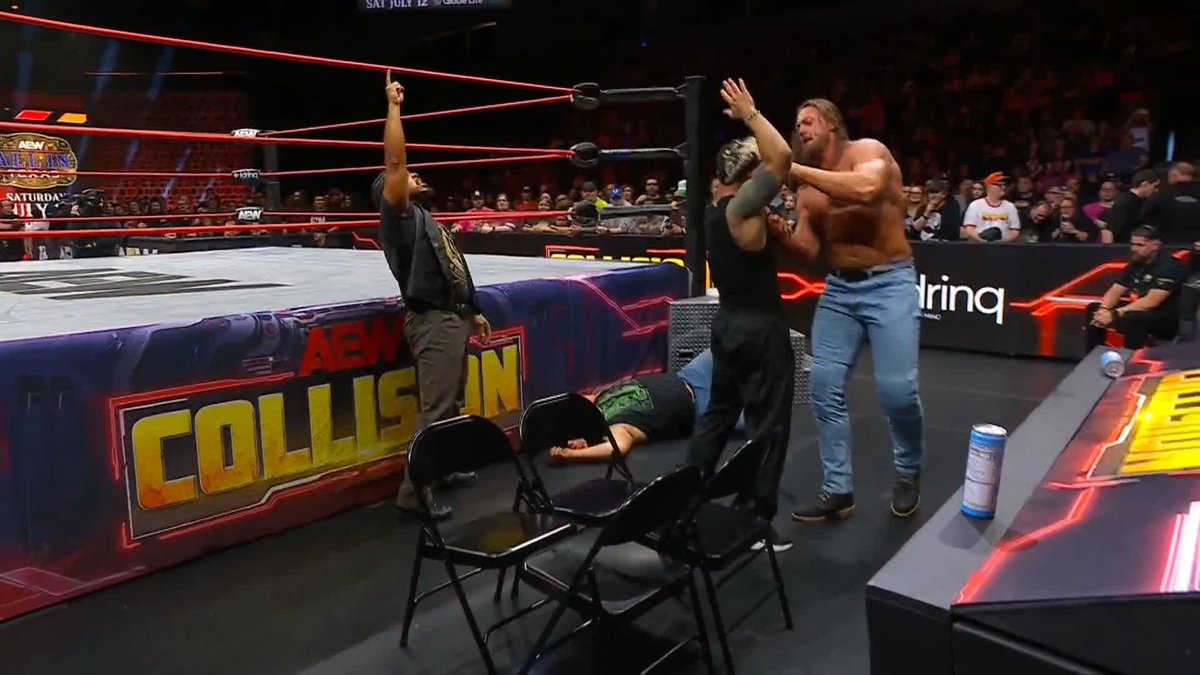 OH NO! BiG BiLL PLANTS Anthony Henry- A Workhorseman through a set of steel chairs!