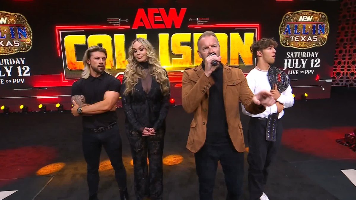 "The Patriarch" Jay 'Christian' Reso is insulted by BiG BiLL + @BountyKeith's brawl interrupting his time. Watch #AEWCollision LIVE on TNT & MAX