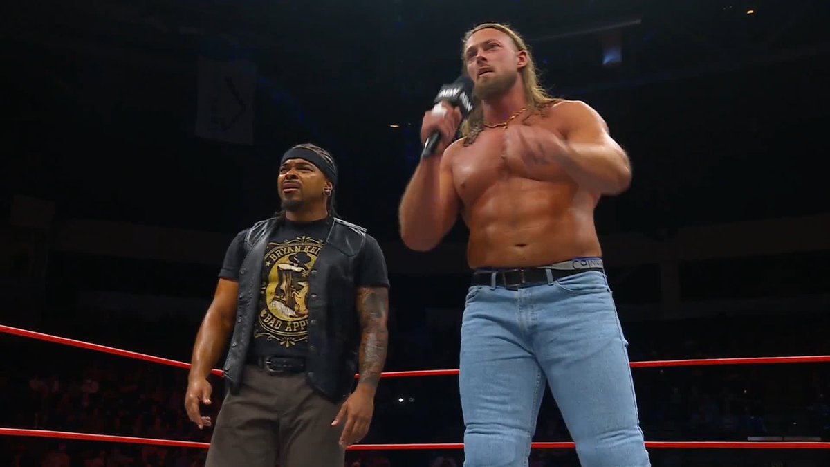 In an interesting twist, instead of trying to make sure Nick Wayne loses, Christian Cage decided he wants to take advantage of Nick Wayne's hot streak and get a title out of it. Nick Wayne and Christian Cage are AEW's Newest Tag Team.
