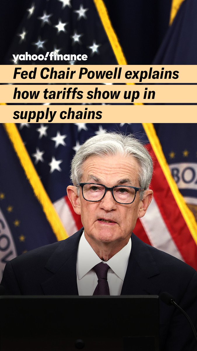 Fed Chair Powell explains how tariffs show up in supply chains: