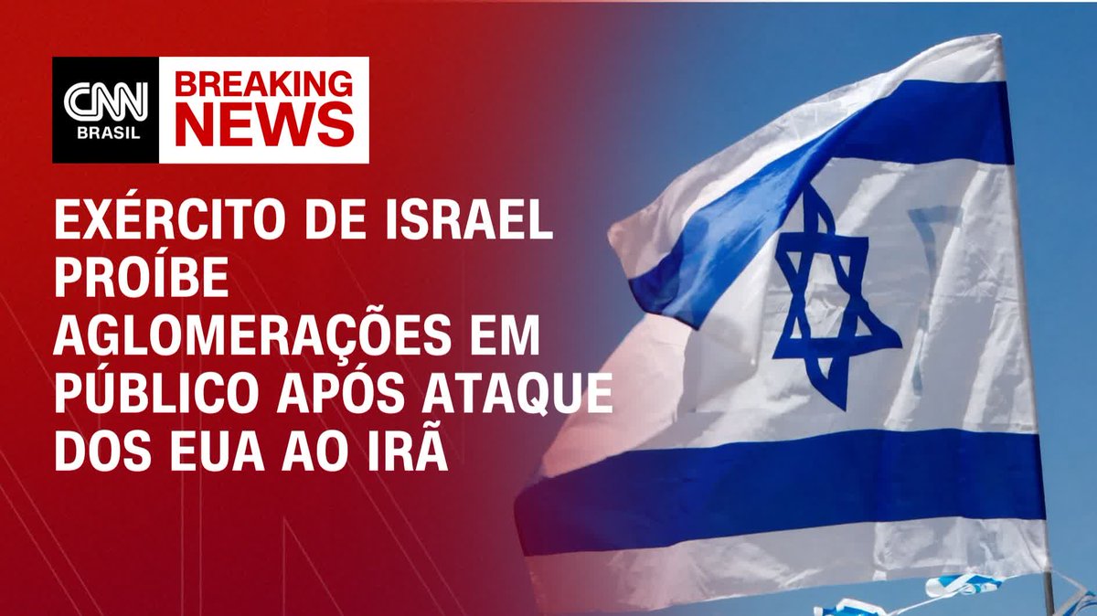 Israel proíbe aglomerações após ataques dos EUA ao Irã; assista #CNNPrimeTime