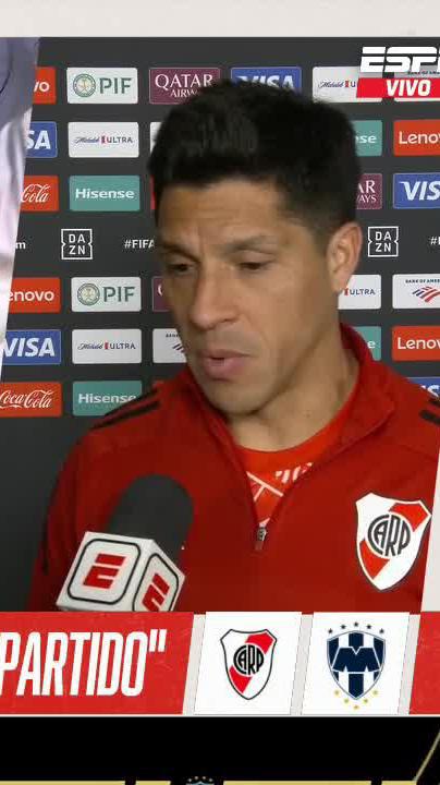🗣️ "LO DE LA GENTE ES IMPRESIONANTE" Enzo Pérez le agradeció a los hinchas de River que coparon el Rose Bowl ante Rayados. 📺 No te pierdas #ESPNEquipoF en vivo por #DisneyPlus