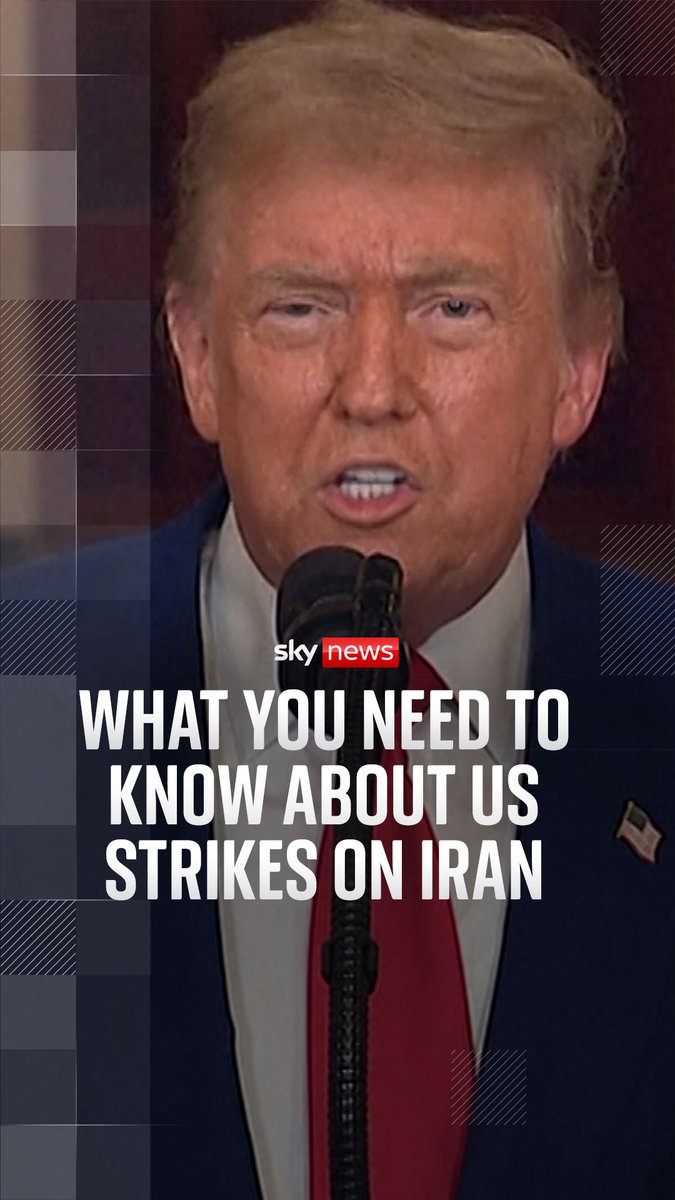 Sky's Mark Stone explains what you need to know after the US has carried out attacks on three nuclear sites in Iran. Read more: