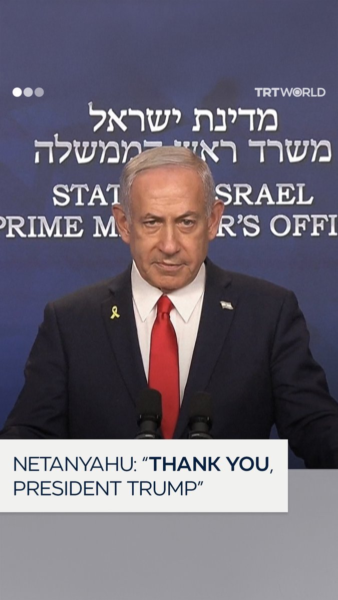 Israeli Prime Minister Benjamin Netanyahu called US President Donald Trump’s bombing of Iranian nuclear sites a “historic” move, claiming it halted a major threat by “the world’s most dangerous regime”