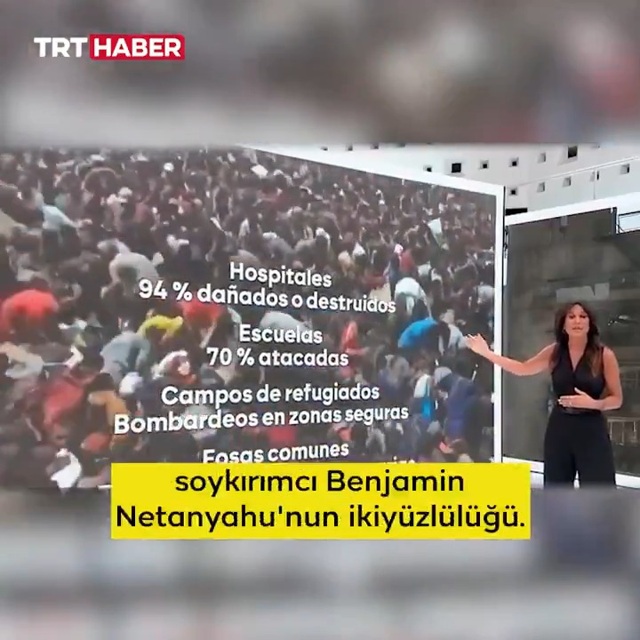 İspanyol gazeteci Cristina Saavedra'dan İsrail'in eli kanlı hükümetine sert tepki: "İran'ın hastane vurması savaş suçu da İsrail'in Gazze'de yaptıkları değil mi? İşte bu soykırımcı Netenyahu'nun ikiyüzlülüğü." Ve ABD / I Vurdu