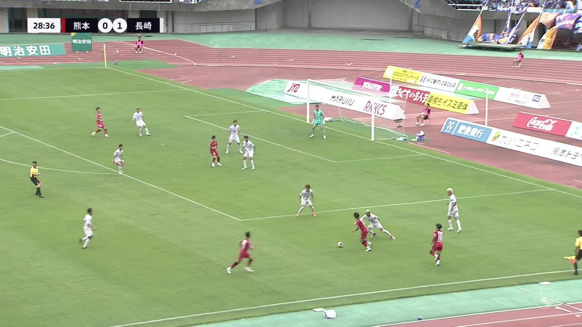 🔷🔶 𝙏𝙊𝘿𝘼𝙔'𝙎 𝙂𝙊𝘼𝙇⚽️✔️ 🔢2-0 ⚽️#フアンマデルガド 選手 超絶カウンター炸裂💥 #マテウスジェズス 選手が自陣から独走ドリブル突破で切り裂き、最後は #フアンマデルガド 選手が冷静にループで流し込む。 #vvaren #獲るぞTEPPEN #熊本長崎
