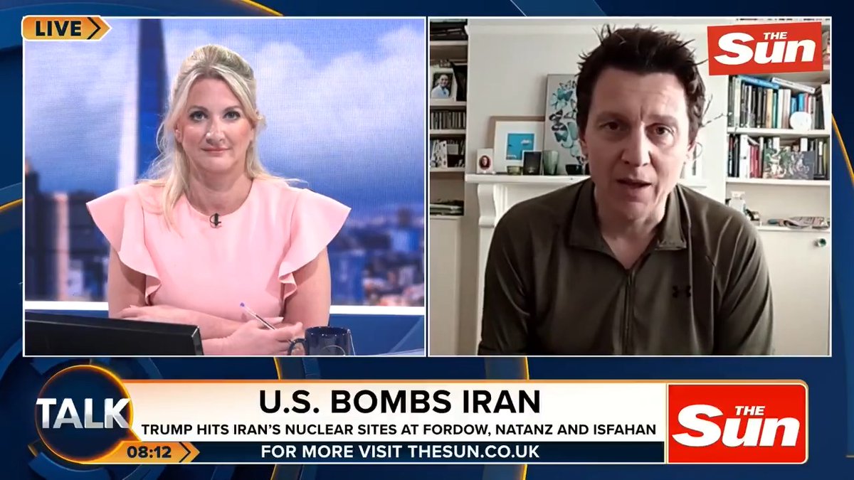 The Sun's deputy political editor Ryan Sabey, explains how Keir Starmer and the UK wasn't involved "at all" with President Trump's bombing of Iran. "This seems to be a unilateral decision by the US, they've taken this obviously in top secrecy." Alex Phillips