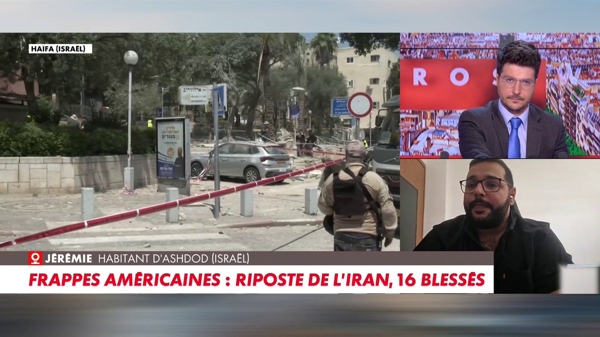 «Qu'est ce que vous voulez que je dise à mon fils ? Qu'il y a des barbus en Iran qui veulent lui balancer la bombe atomique parce qu'il est juifs ?», s'interroge Jérémie, habitant d'Ashdod en Israël, dans #HDProsWE