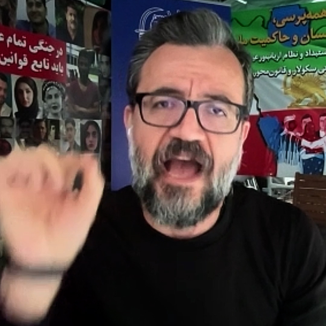 “They’ve done the dirty work that the world should have done years ago.” Iranian activist Vahid Beheshti وحید بهشتی thanks Donald Trump for striking Iranian nuclear sites overnight.