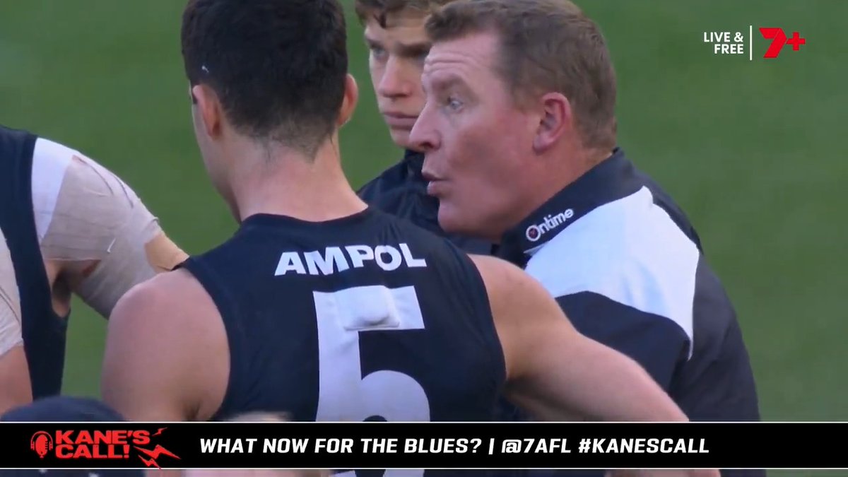 "The last thing they need to do is sack another coach." Kane Cornes on Carlton 👇