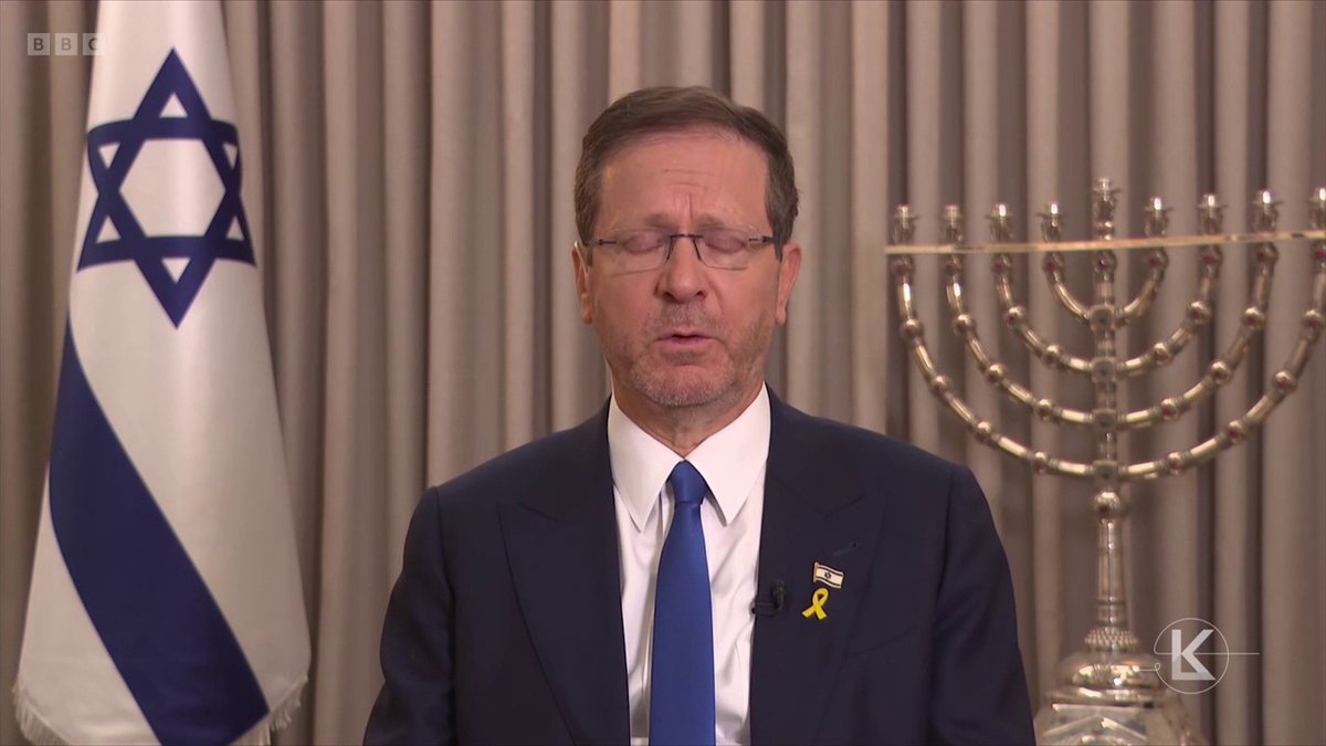 "I commend President Trump for his brave decision" Israel's President Isaac Herzog says the US strikes on Iran's nuclear sites "serves the national security interests of many nations in the world" #BBCLauraK