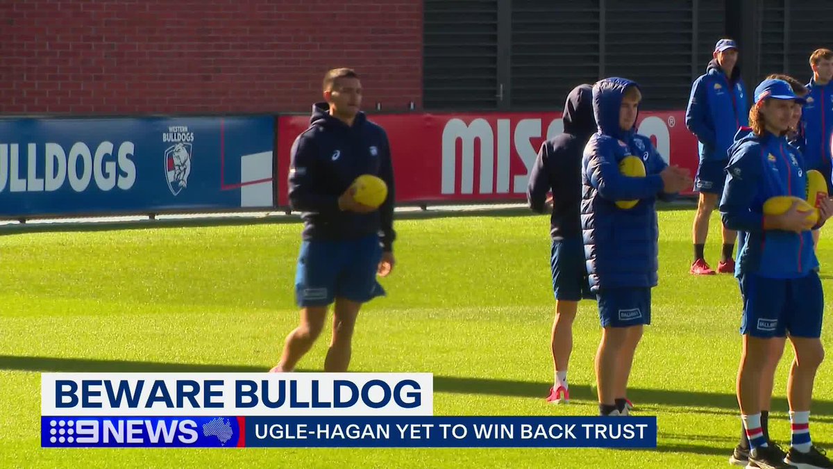 Western Bulldogs star Jamarra Ugle Hagan has expressed his desire to return to the field this season, but the club has reason to be cautious. #9News