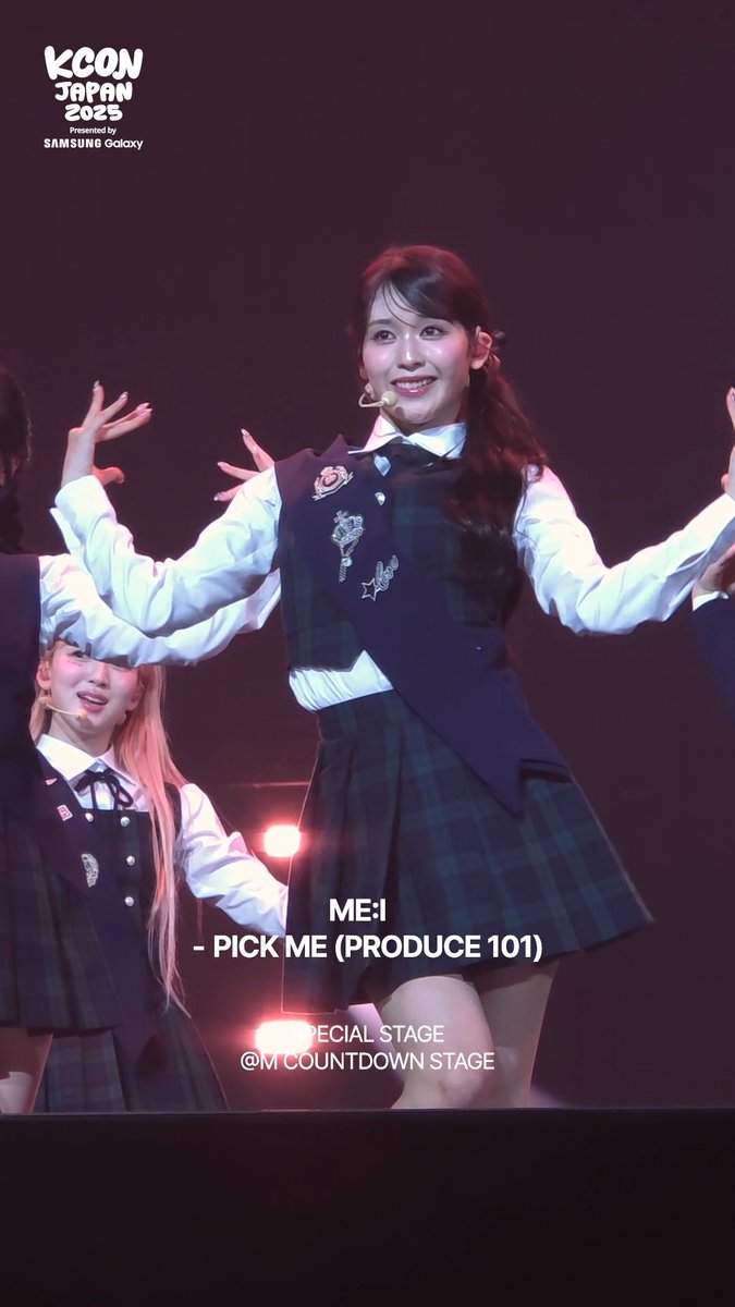 [#KCONJAPAN2025] 📹 STAGE CAM. 𝐒𝐏𝐄𝐂𝐈𝐀𝐋 𝐒𝐓𝐀𝐆𝐄 📍M COUNTDOWN STAGE #ME_I 🎵 PICK ME (PRODUCE 101) - KCON JAPAN 2025 MAY 9-11 Makuhari Messe Let's #KCON