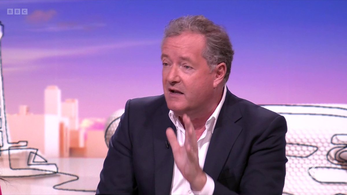 "There's only one reason [Israel] don't want journalists in Gaza, they don't want them to see what is actually going on" Broadcaster Piers Morgan says Israel have been "disingenuous" about Israeli troops opening fire near aid sites #BBCLauraK