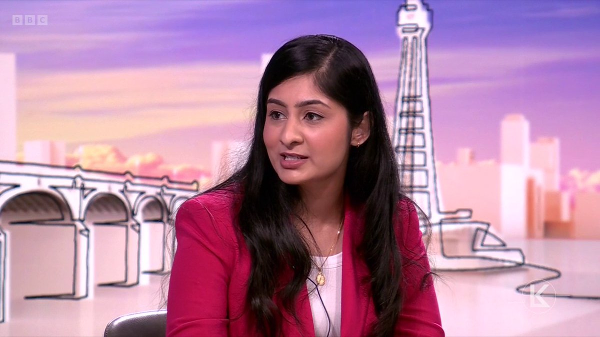 "This is the head of a state that is committing genocide" Independent MP Zarah Sultana says she's worried the UK will "blindly follow the US into another war" #BBCLauraK